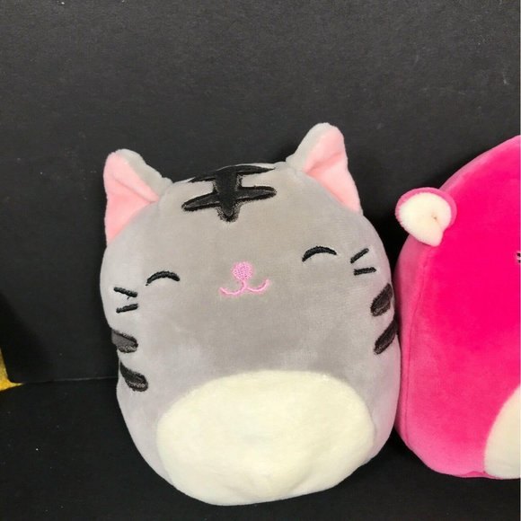 Amazon.com: Squishmallows Kellytoy 3.5 squishmallow lot 5 kellytoy small plush animals ca